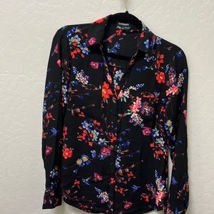 Express long sleeve button down shirt
